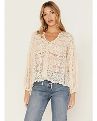 Jen's Pirate Booty Women's Lace Fortune Top