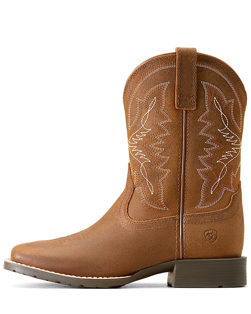 Ariat Boys' Hybrid Rancher Western Boots - Broad Square Toe