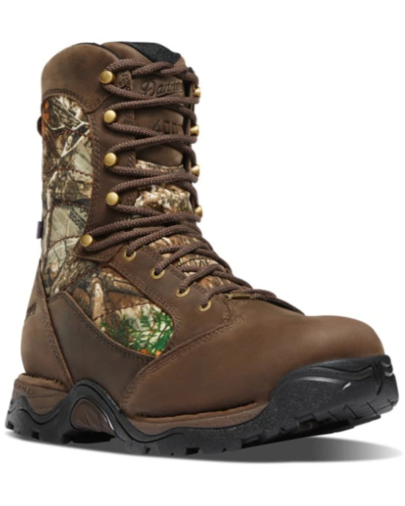 Danner Men's 8" Pronghorn RealTree Edge 400G Lace-Up Hunting Boots - Round Toe