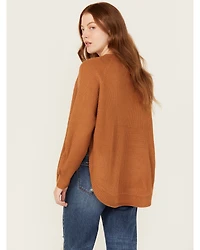 Cotton & Rye Women's Round Bottom Sweater