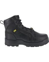 Rockport More Energy Black 6" Lace-Up Work Boots - Composite Toe