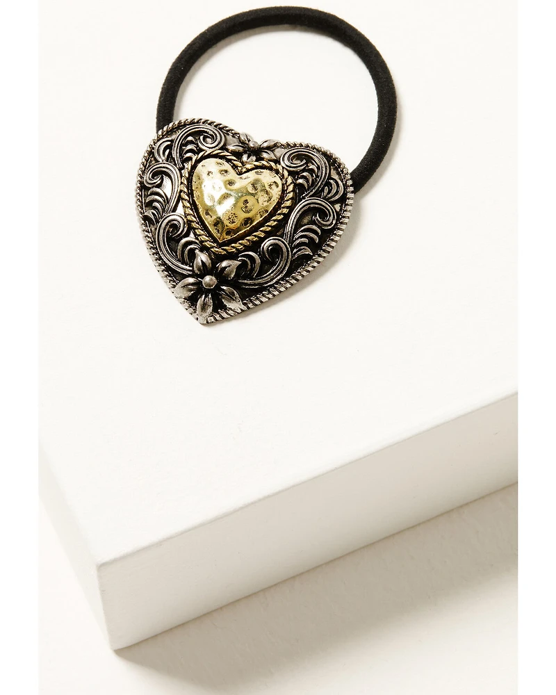 Shyanne Women's Heart Ponytail Holder