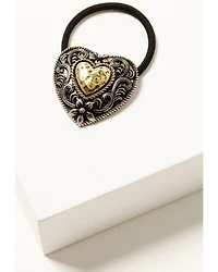 Shyanne Women's Heart Ponytail Holder
