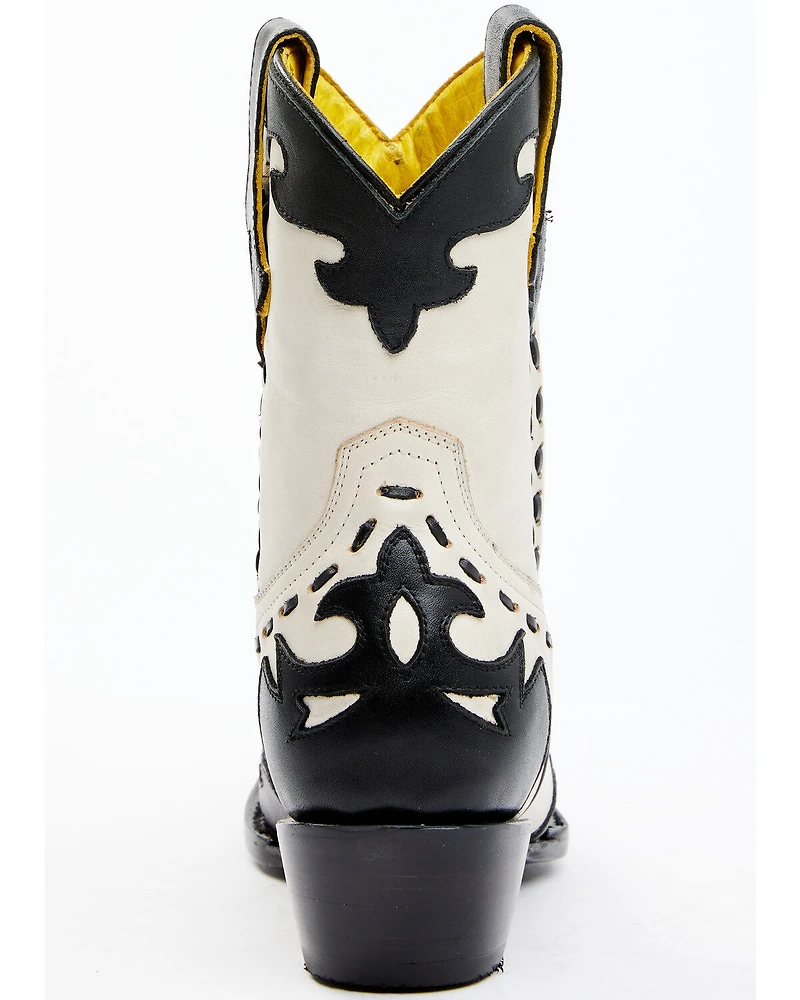 Planet Cowboy Women's Wingtip Leather Western Boot - Snip Toe