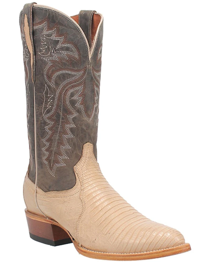 Dan Post Men's Exotic Lizard Western Boots - Round Toe
