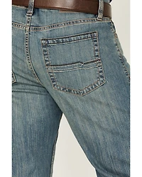 Cody James Men's Bozeman Wash Duke Relaxed Bootcut Stretch Denim Jeans