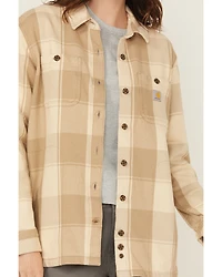 Carhartt Women's Rugged Flex® Loose Fit Heavyweight Duck Shacket