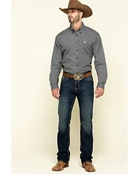 Cinch Men's Ian Rigid Dark Slim Bootcut Jeans