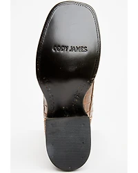 Cody James Men's Exotic Caiman Tail Western Boots - Broad Square Toe