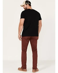 Brothers and Sons Men's Port Wash Tucker Slim Straight Stretch Denim Jeans
