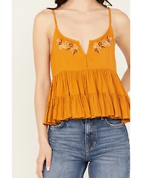Patrons of Peace Women's Embroidered Bonita Tank Top