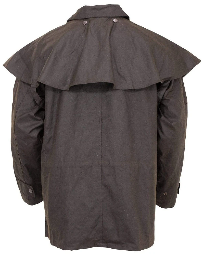 Outback Unisex Short Oilskin Jacket
