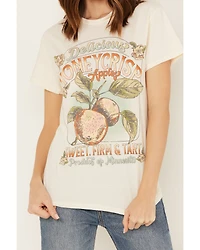 Youth Revolt Women's Honeycrisp Apples Short Sleeve Graphic Tee