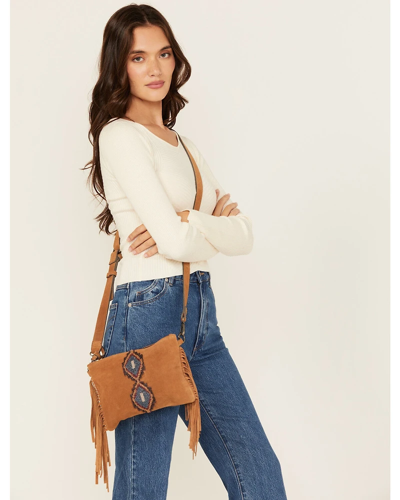 Shyanne Women's Sierra Suede Crossbody Bag