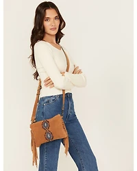 Shyanne Women's Sierra Suede Crossbody Bag