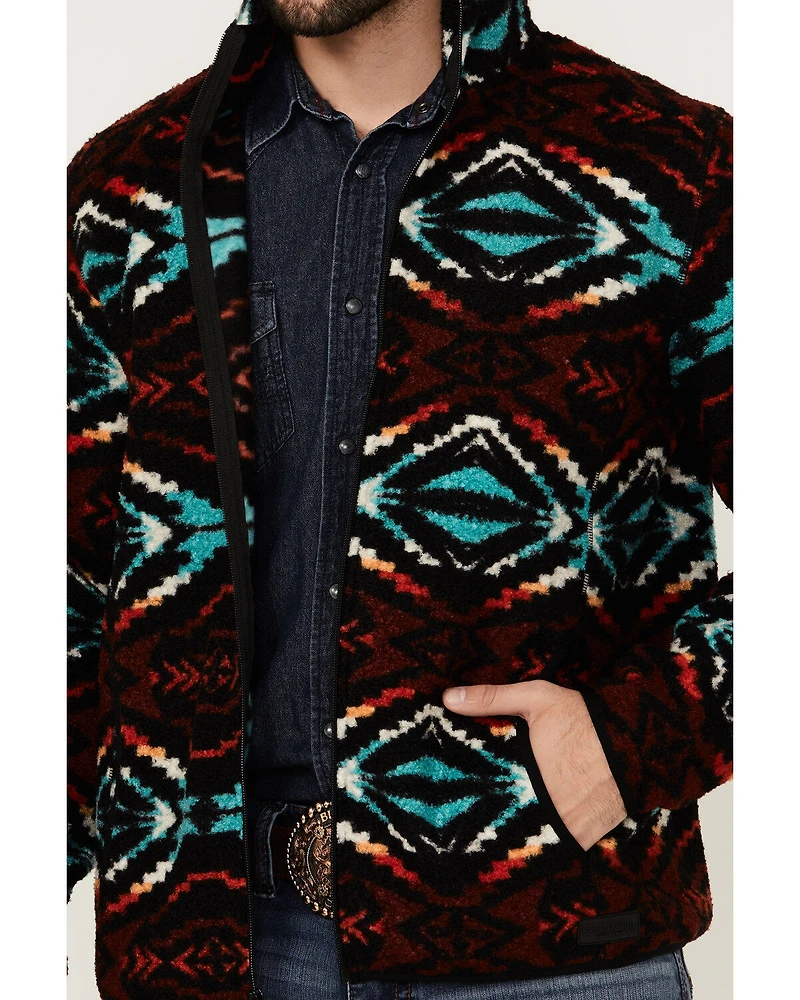 Rock & Roll Denim Men's Southwestern Print Jacket