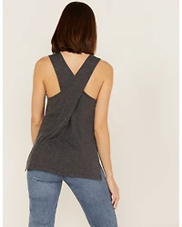 Cleo + Wolf Women's Crossover Back Tank Top