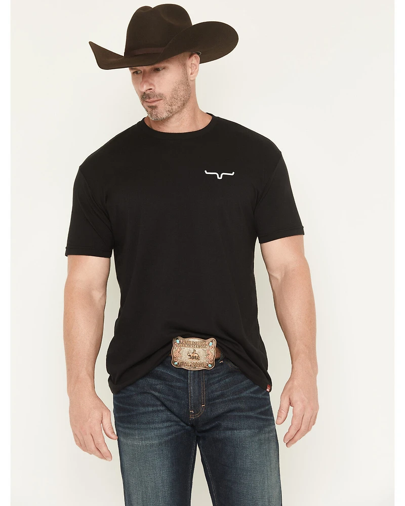 Kimes Ranch Men's Duck Camo Logo Short Sleeve Graphic T-Shirt