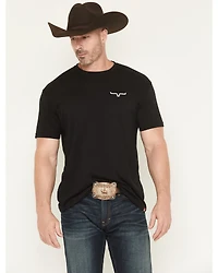Kimes Ranch Men's Duck Camo Logo Short Sleeve Graphic T-Shirt
