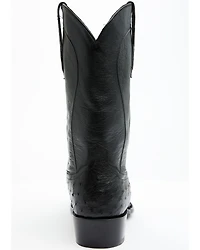 Cody James Black 1978® Men's Chapman Exotic Full-Quill Ostrich Western Boots - Round Toe