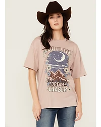 Cleo + Wolf Women's Boyfriend Short Sleeve Graphic Tee