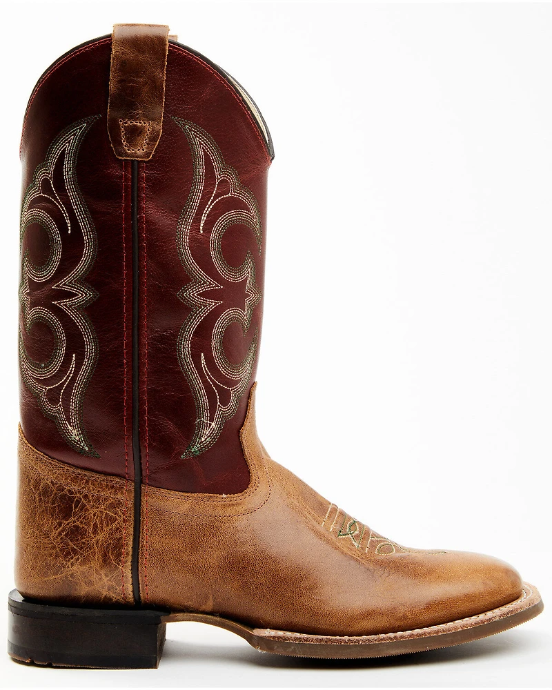 Cody James Boys' Ames Tonal Western Boots - Broad Square Toe