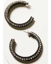Wonderwest Women's Shimmer Hoop Earrings