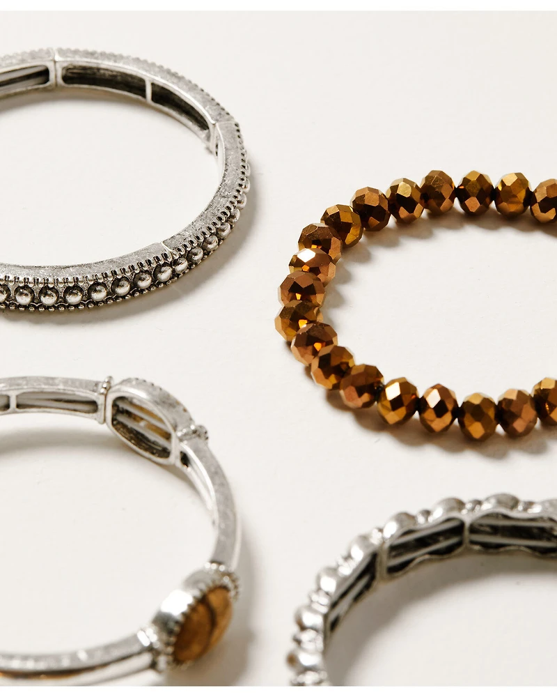 Shyanne Women's Monument Valley 5-Piece Multi-Strand Bracelet Set