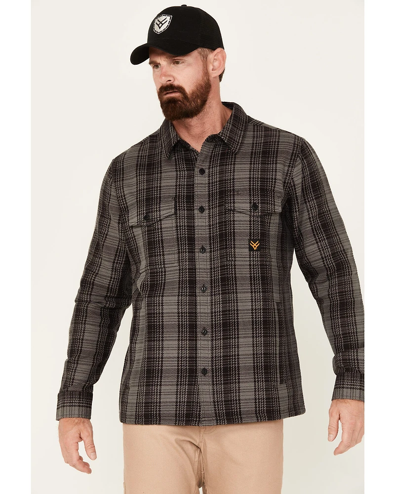 Hawx Men's Brawny Flannel Work Shirt