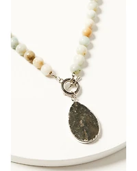 Shyanne Women's Tonal Labra Teardrop Pendant