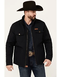 Cinch Men's Textured Poly Concealed Carry Zip Softshell Jacket