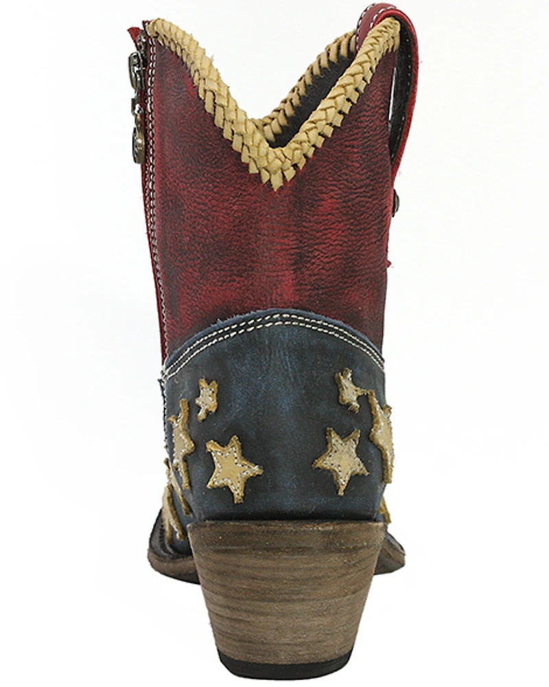 Liberty Black Women's Azul Americana Fashion Booties - Snip Toe