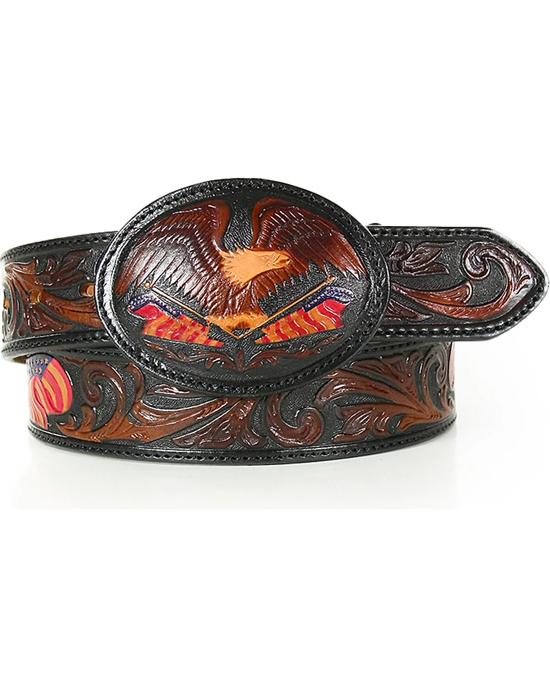 Tony Lama Men's American Heritage Eagle Belt