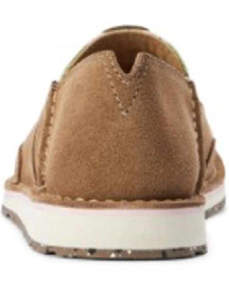 Ariat Women's Doe Camo Print Slip-On Casual Cruiser - Moc Toe