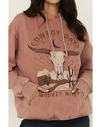 Youth Revolt Women's Cowboy Days Graphic Hoodie