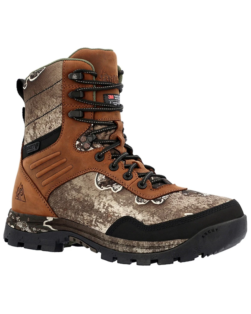 Rocky Men's Lynx Waterproof 400G Insulated Hunting Boots - Round Toe