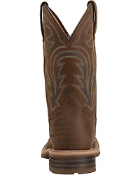 Ariat Hybrid Rancher Waterproof Pull On Work Boots - Square Toe