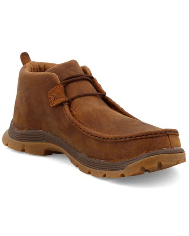 Twisted X Men's Chukka Oblique Toe Shoes - Moc