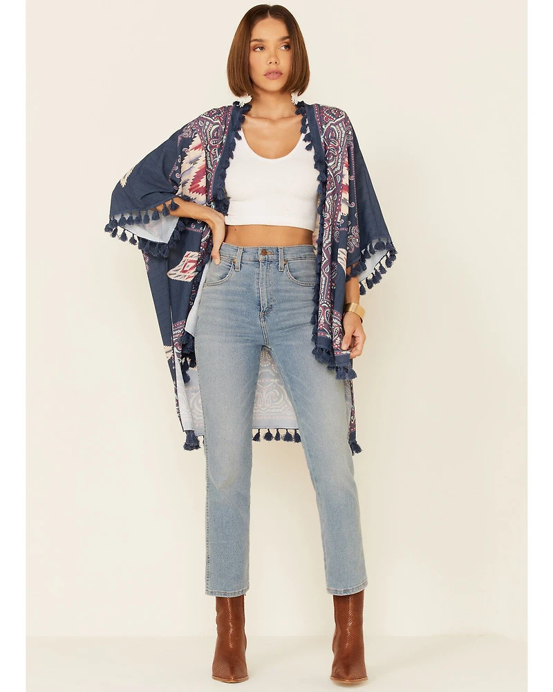 Tasha Polizzi Women's Marrakesh Tile Print Duster