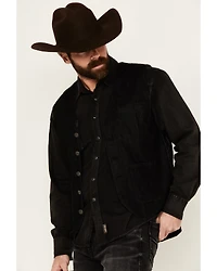 Moonshine Spirit Men's Innovator Pinstripe Denim Vest