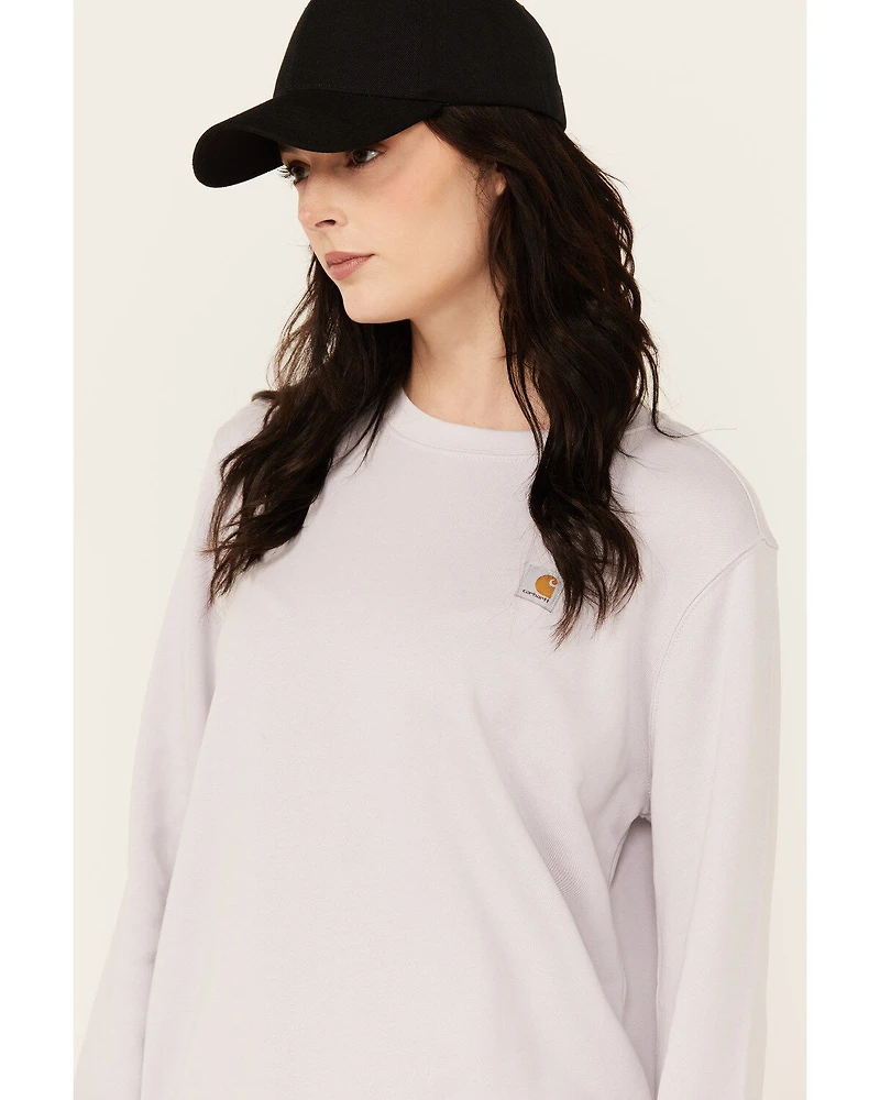 Carhartt Women's Relaxed Fit Midweight Crewneck Sweatshirt