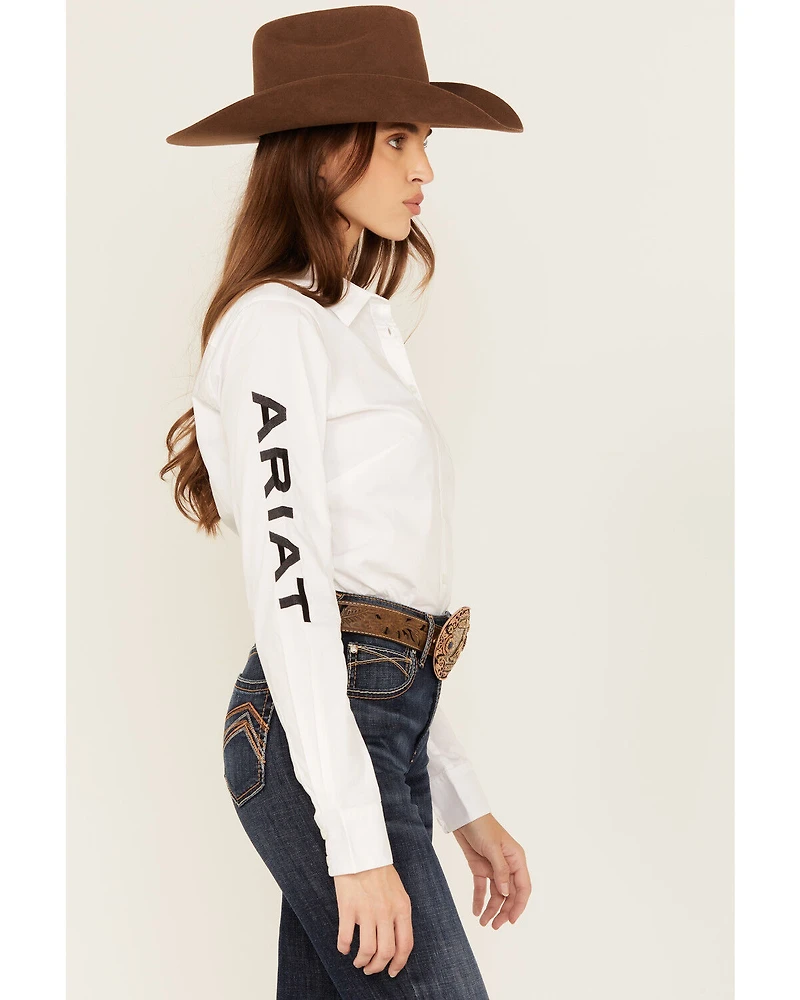 Ariat Women's Boot Barn Exclusive Team Kirby Long Sleeve Button-Down Stretch Western Shirt
