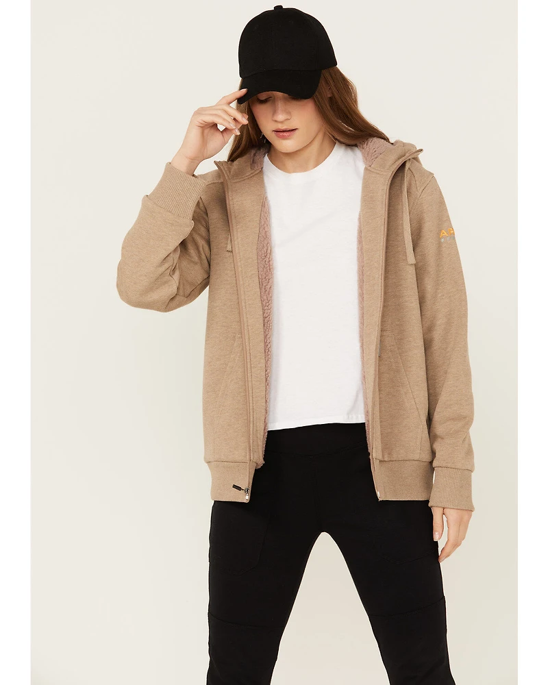 Ariat Women's Rebar All-Weather Sherpa Full Zip Jacket