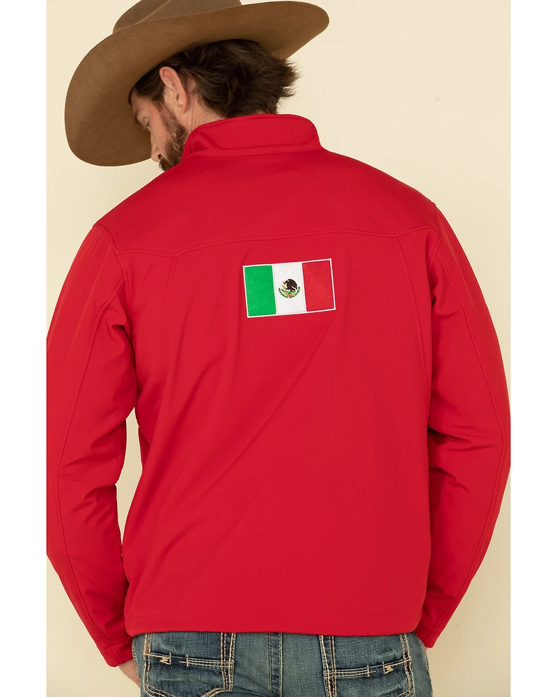 Ariat Men's Red Mexico New Team Softshell Jacket