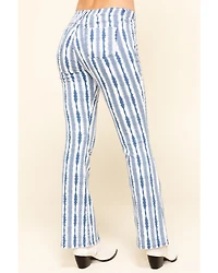 Billy T Women's Tie-Dye Bootcut Jeans