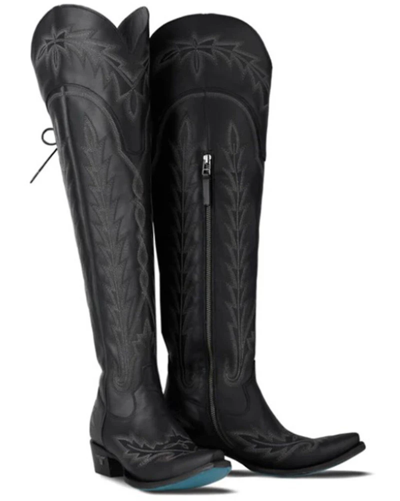 Lane Women's Lexington Over The Knee Corset Western Boots