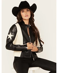 Stoosh Women's Star Racing Jacket