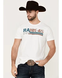 RANK 45® Men's Americana Logo Short Sleeve Graphic T-Shirt