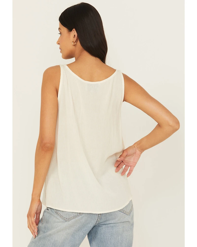 A.T.A.P Women's Fringe Front Tank
