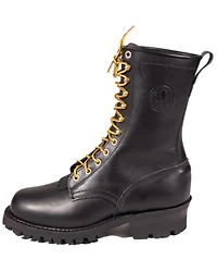 White's Boots Men's Line Scout 10" Lace-Up Work - Round Toe